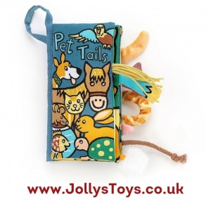Jellycat Pet Tails Soft Book